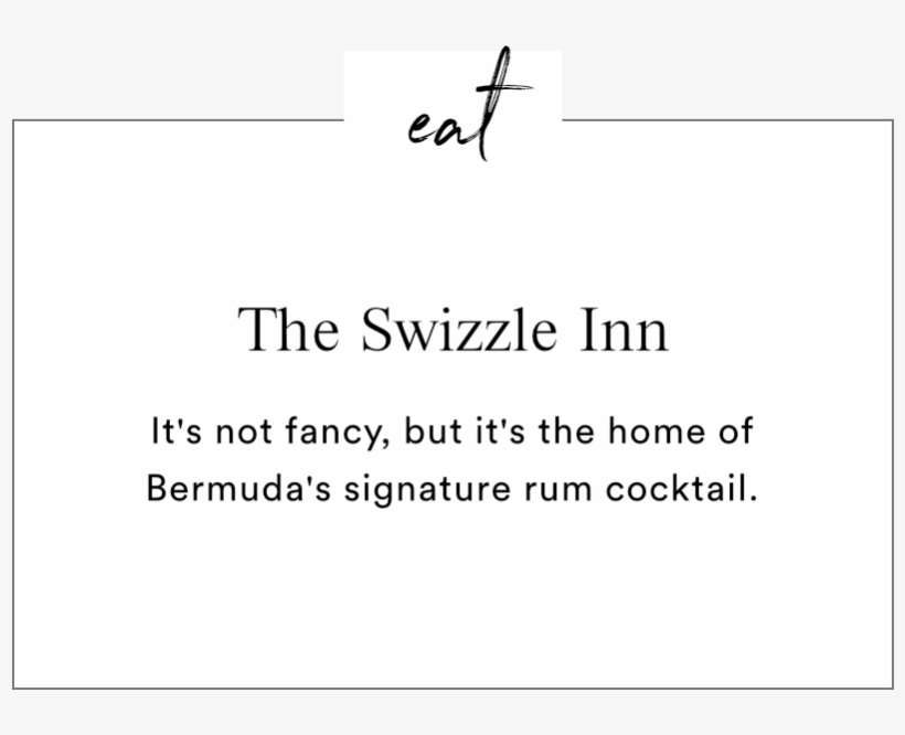 Elbow Beach Resort Eat - Bizzle, transparent png #3720112