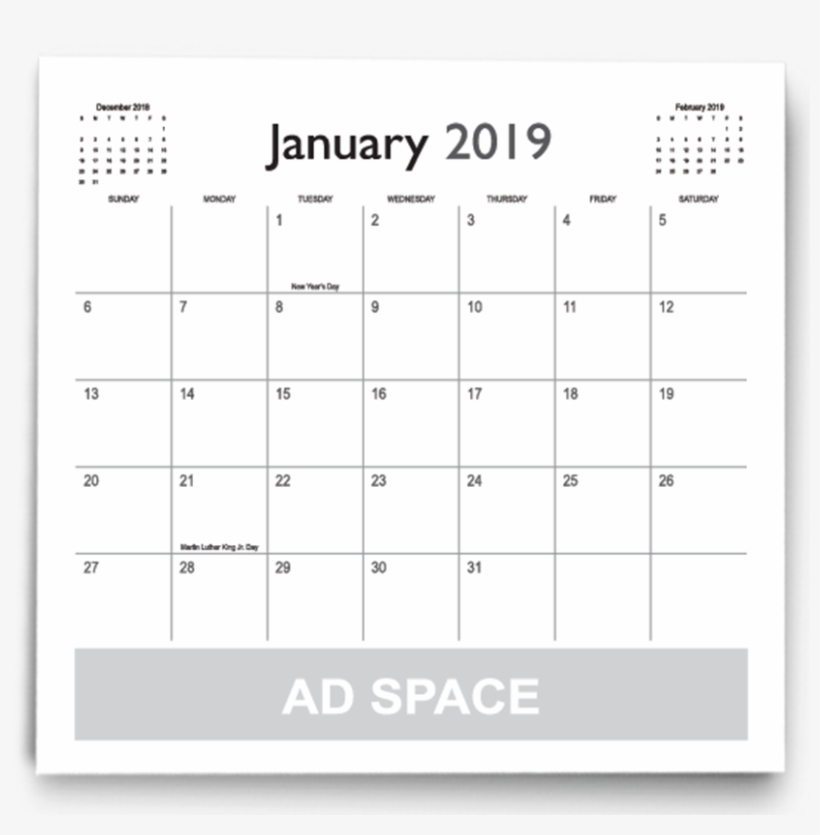 To Download This Template, Select Your Design Program - 2019 Calendar Template Psd, transparent png #3720427
