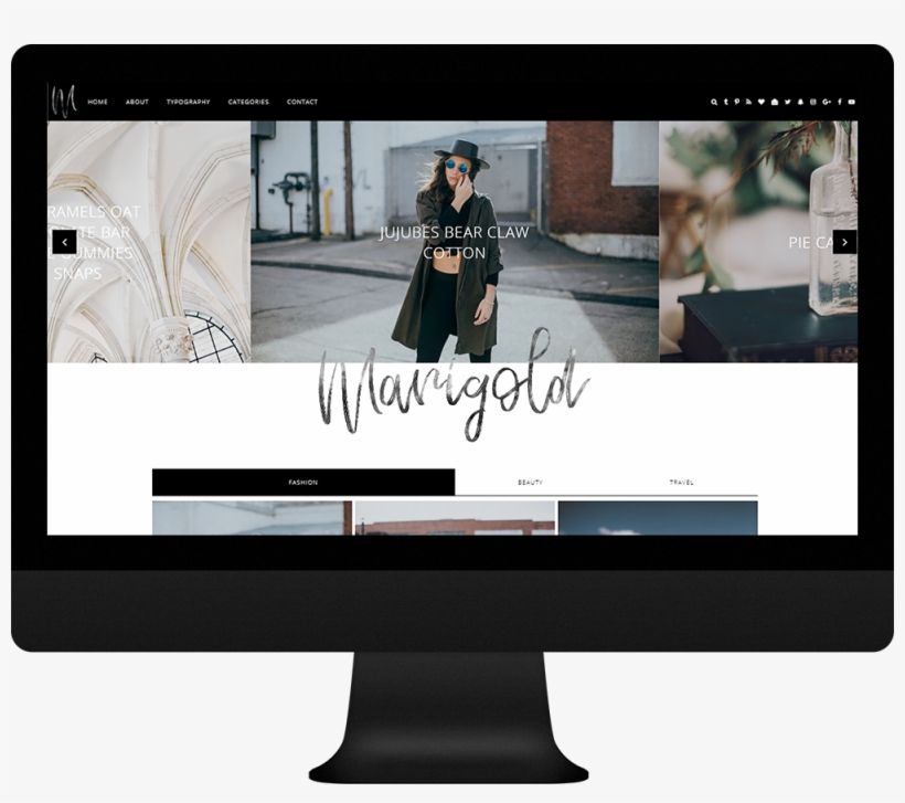 Responsive Blogger Template - Template, transparent png #3720487