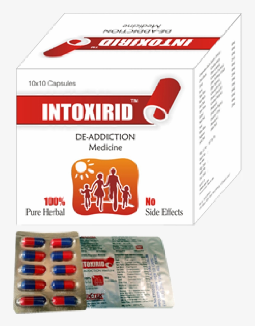 Intoxirid Capsule - De Addiction Medicine In Ayurveda, transparent png #3720555