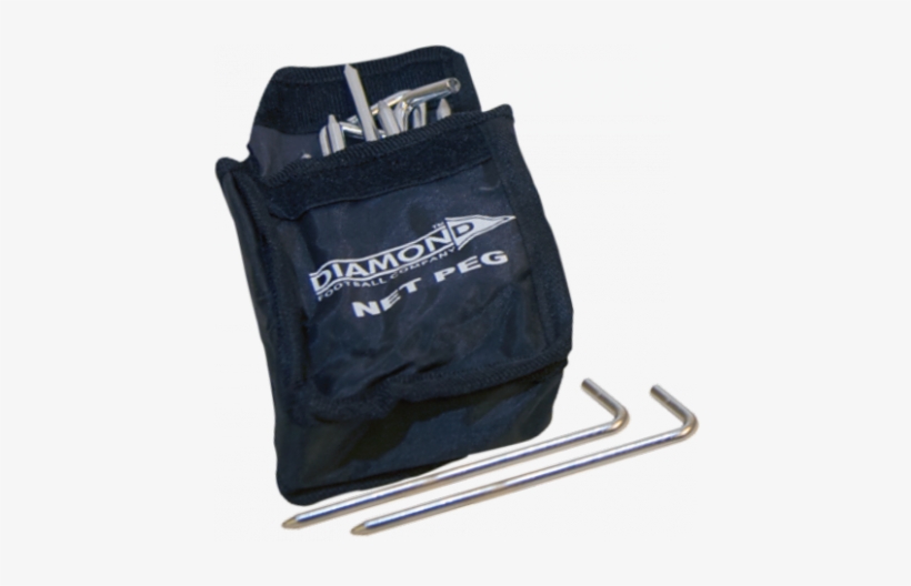 Diamond Metal Football Goal Net Pegs - Metal Net Pegs Pack 20, transparent png #3720754