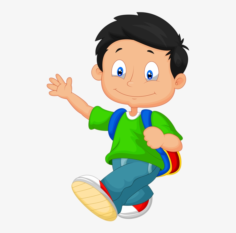 Фотки Pre Primary School, School Clipart, Starting - Schoolboy Cartoon, transparent png #3720929