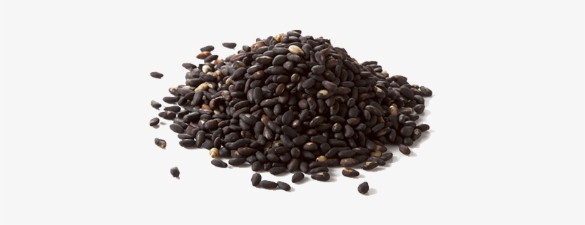 Natural Black Sesame Seeds - Black Gram, transparent png #3721397