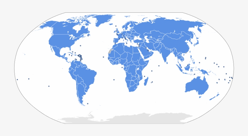 Countries Of The Word - Countries In The World That Drive, transparent png #3721676