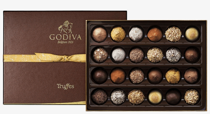 Truffle Box By Godiva Online - Godiva Truffles Assortment 85g, transparent png #3721739