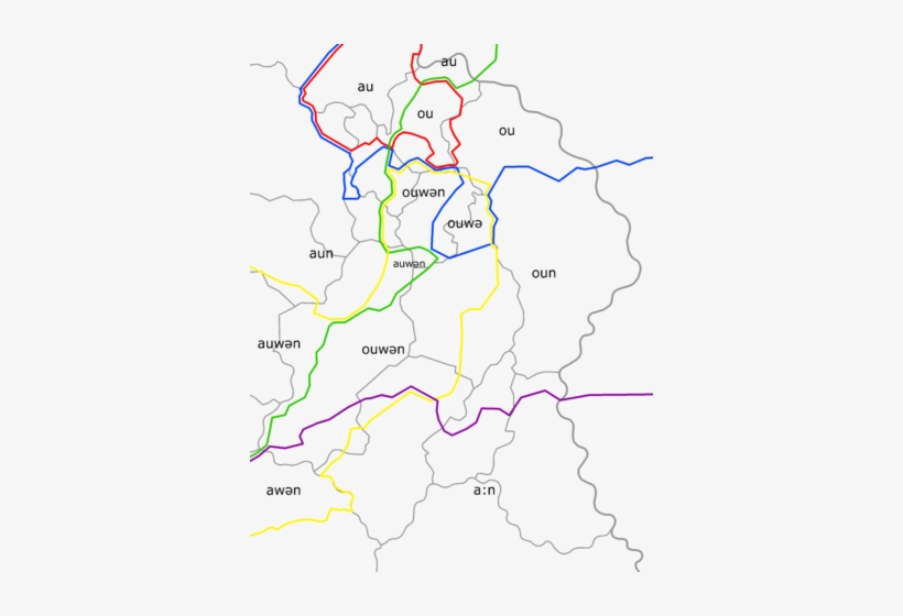 Isoglosses For The Word River In Ravenwold - Atlas, transparent png #3721874