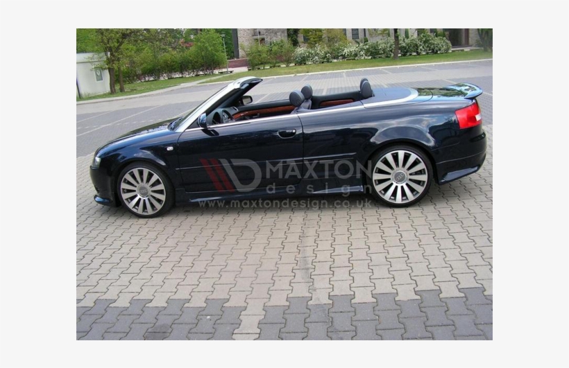 Side Skirts Audi A4 B6 Cabrio Tmcmotorsport - Audi B6 Cabriolet Side Splitter, transparent png #3722083
