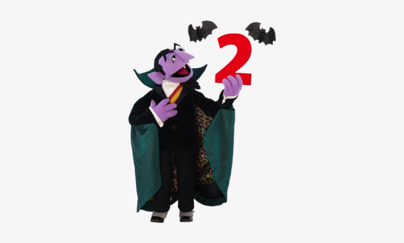 The October Numeracy Webinar Will Focus On Sesame Street - Count Dracula Sesame Street 2, transparent png #3722340