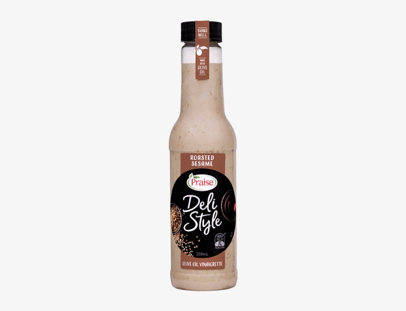 Praise Deli Style Roasted Sesame Dressing 250ml - Praise Deli Style Roasted Sesame 250ml, transparent png #3722344