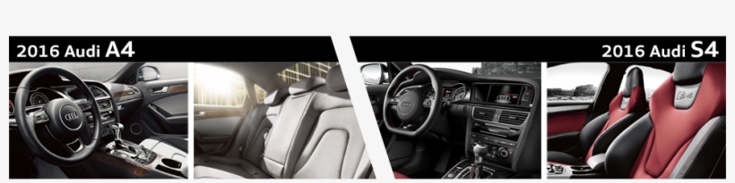 Compare 2016 Audi A4 To S4 Interior Styling - 2010 Audi S4 Interior, transparent png #3722458