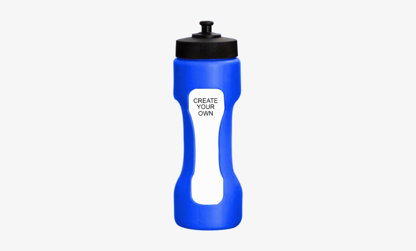 Create Your Own Dumble Shape Water Sipper H62 Blue - Water, transparent png #3722689