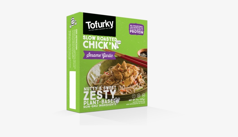 1 - - Tofurky Slow Roasted Chick N Sesame Garlic, transparent png #3723197