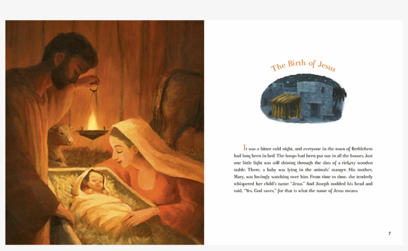 More Views - Jesus Stories From The Bible By Charlotte Grossetête, transparent png #3723243