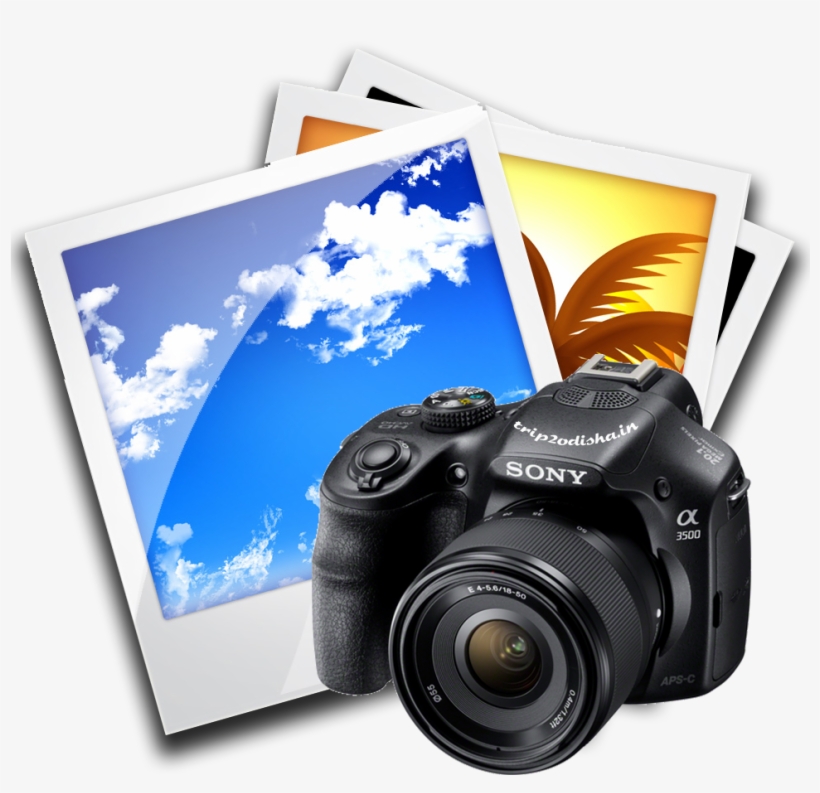 Travel, Tour, Tourist Place , Food, Map Simple Egg - Sony Ilce-3500j 20.1 Mp Dslr Camera (black), transparent png #3723355