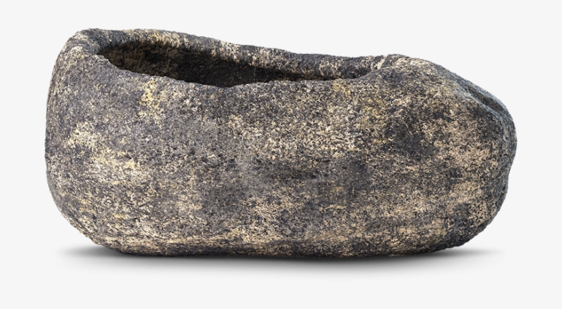 Pot Stone Oval - Png Of Big Stone, transparent png #3723439