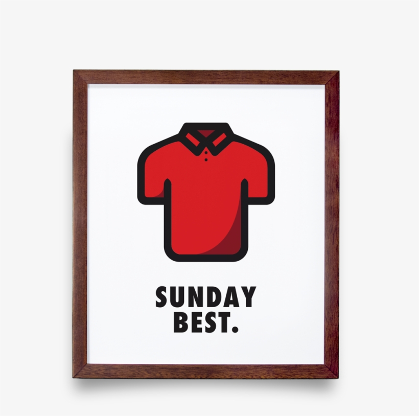 Sunday Best White Giclée Print - Giclée, transparent png #3723802