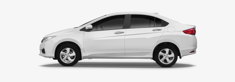 White New Model Honda City Car