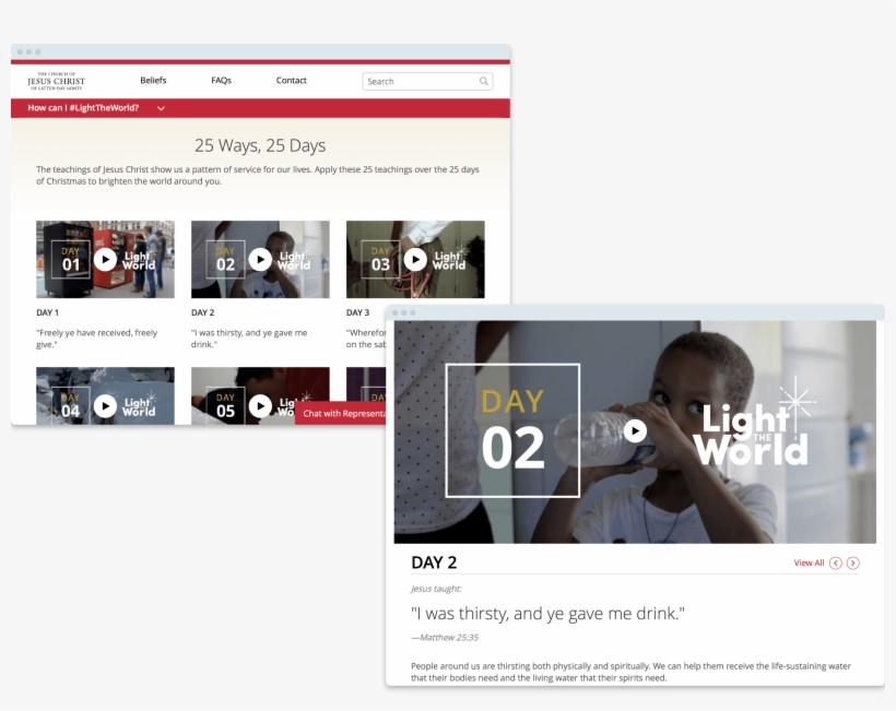 Each Day Of The Campaign Focused On A Different Way - Light, transparent png #3723869