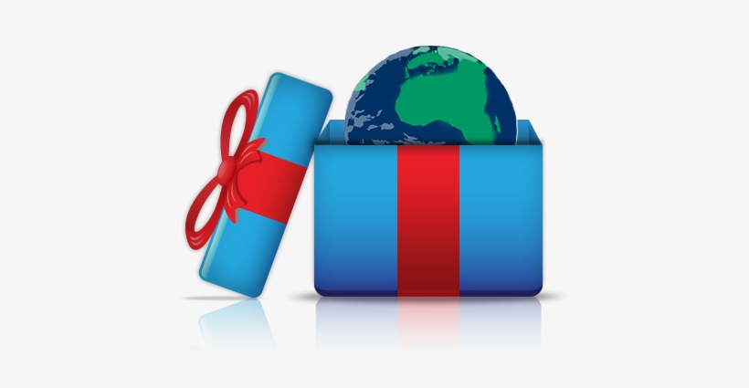 Earthday Vgiftbox Large - Go Green Gift, transparent png #3723898