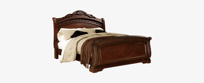 Bedroom - North Shore Cal King Sleigh Bed, transparent png #3724398