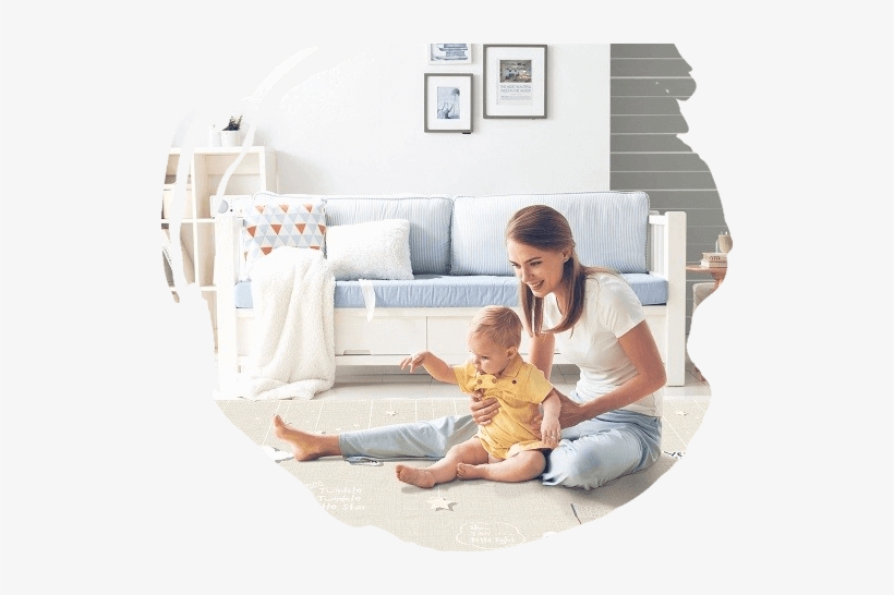 “a Happy Family Is But An Earlier Heaven - Play Mats & Gyms, transparent png #3724470