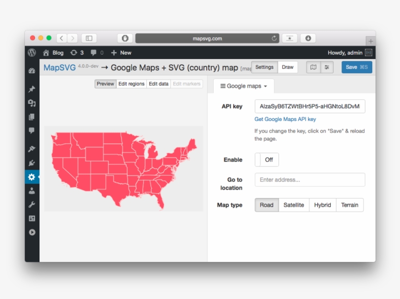 Google Maps With Svg Map Overlay - Minerals Yearbook 2007: Area Reports: Domestic, transparent png #3724886