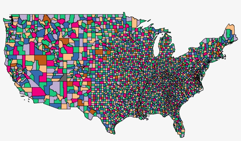 Data Unbound - Usa Map Democrats Republicans, transparent png #3725145