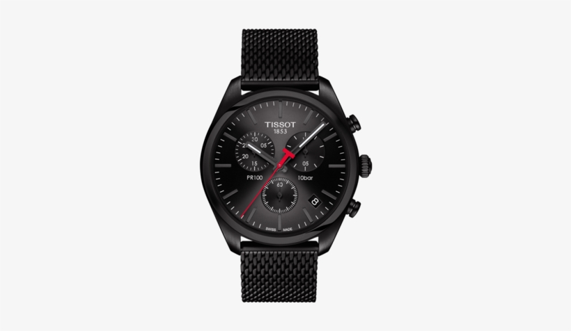 Tissot Pr 100 Chronograph - Tissot Pr 100 Chronograph T101 417.33 051.00, transparent png #3725176