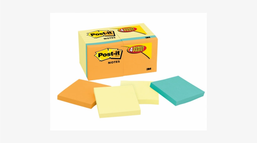 Post It Notes 654 14 4b, 3 In X 3 In (76 Mm X 76 - Post It Notes, transparent png #3725282