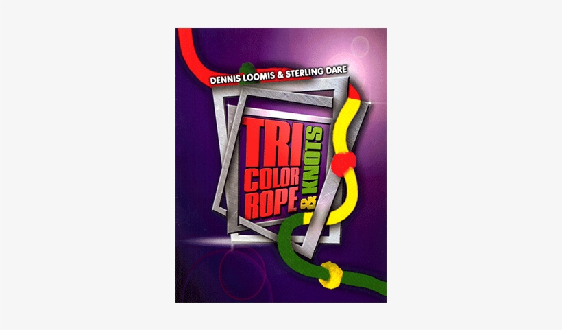 Tri Color Ropes And Knots By Sterling Dare - Trick, transparent png #3725934
