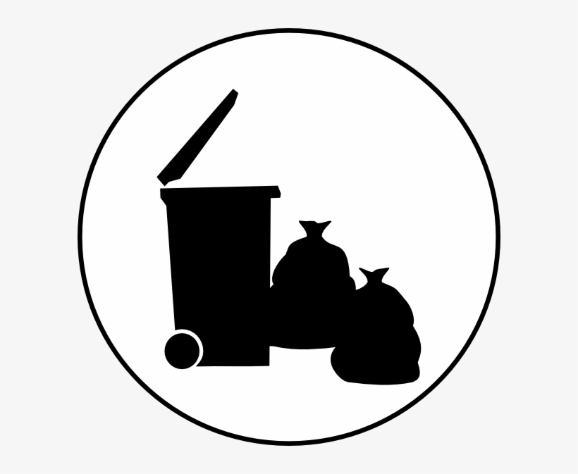 Trash Clipart Pictogram - Garbage Room Icon Png, transparent png #3726099
