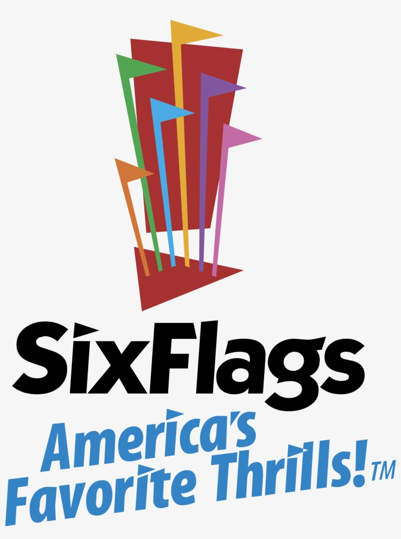 Six Flags Logo Png Transparent - Six Flags Logo Png, transparent png #3726333