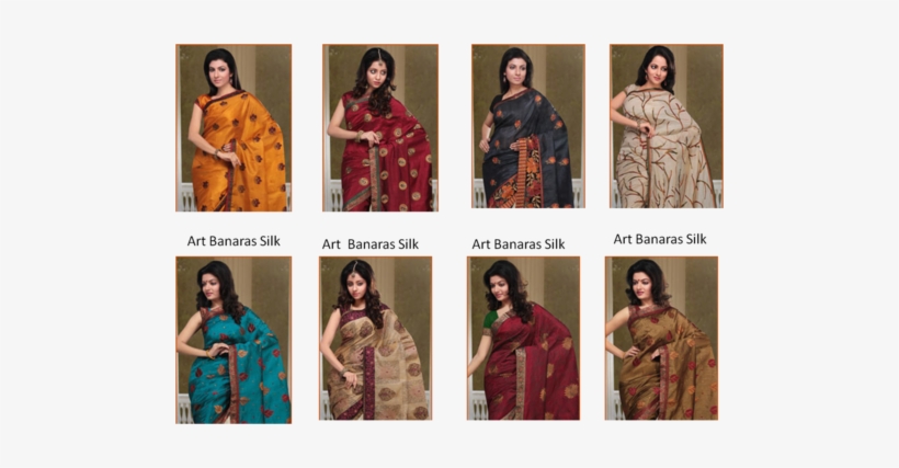Art Banaras Silk Saree - Cena Drzwi Wejściowych, transparent png #3727778