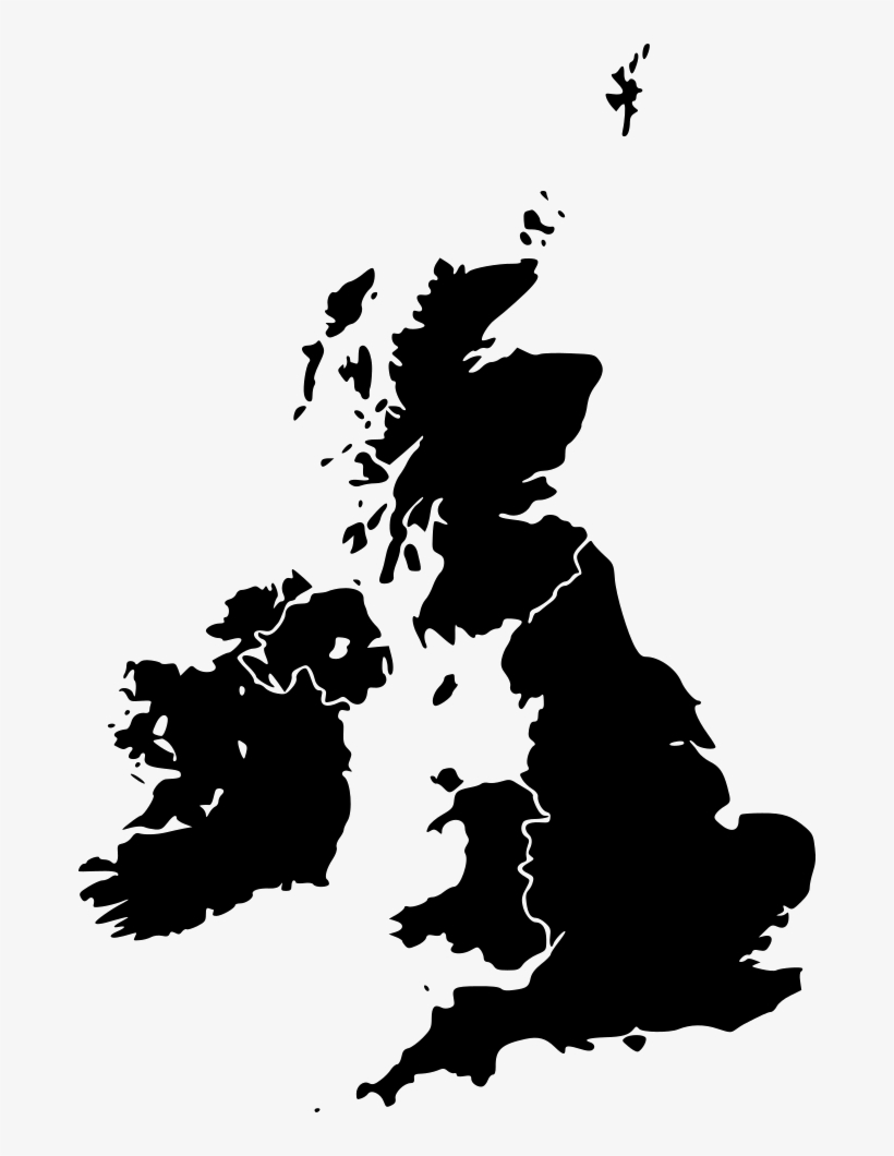 United Kingdom - - Shape Of United Kingdom, transparent png #3728233