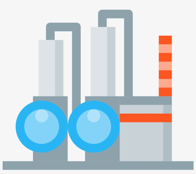 Chemical Plant 2 Icon - Icon, transparent png #3728452