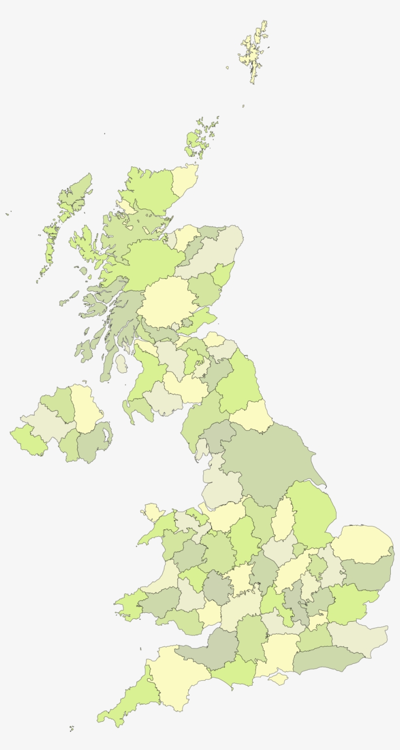 Counties - Oceans And Seas Uk, transparent png #3728645