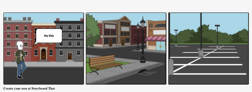 Mean Streets - Storyboard, transparent png #3729043