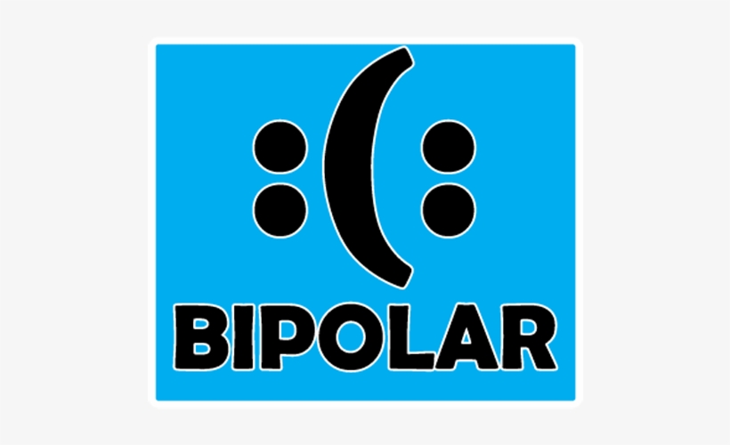 0003703 Bipolar Emoticon 500×500 Pixels Bipolar Awareness, - Bipolar - Happy Sad Smiley Mood Swings Sayings Funny, transparent png #3729073