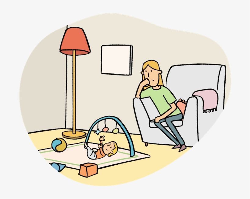 Effects Of Mental Illness - Cartoon, transparent png #3729101