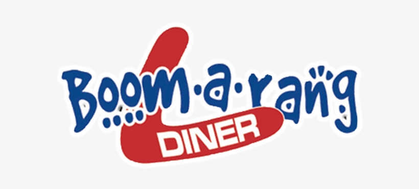 Boomarang Diner Logo, transparent png #3729431