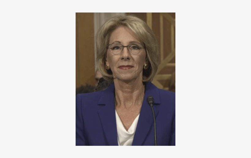Betsy Devos Confirmed As Sec - Betsy Devos, transparent png #3730023