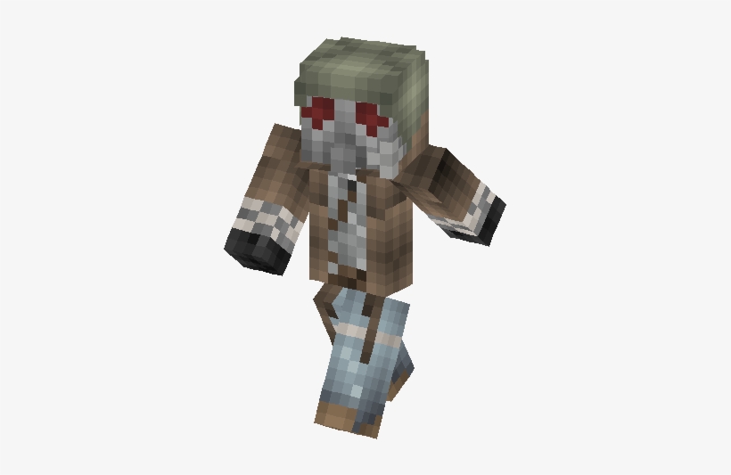 Ncr Ranger Skin - Orang Minecraft Skeleton Wither, transparent png #3730628