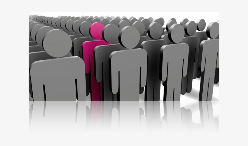 Stand Out Png - Sticking Out In A Crowd, transparent png #3730688