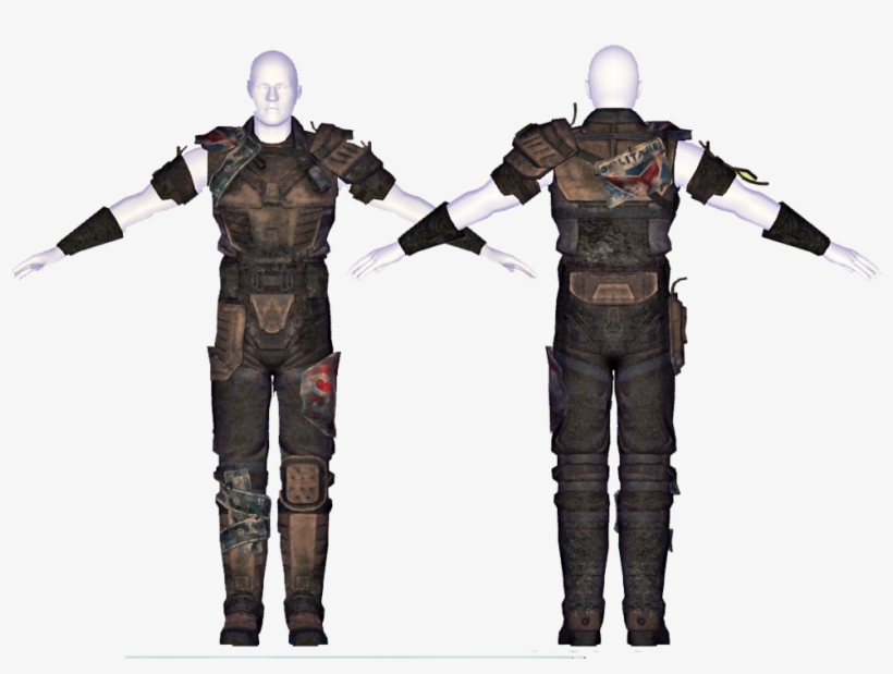 Marked Patrol Armor - Fallout New Vegas Lonesome Road Armor, transparent png #3730733