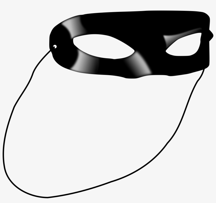 28 Collection Of Lone Ranger Clipart - Free Mask Clipart, transparent png #3730810