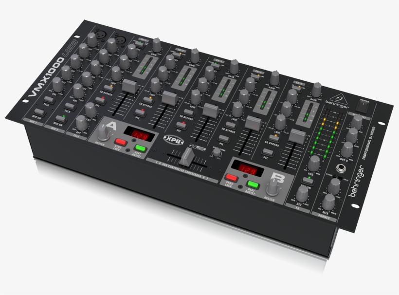 P0a2t - Behringer Vmx1000usb Dj Mixer, transparent png #3730869