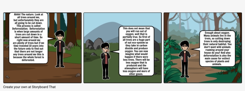 Deforestation - Cartoon, transparent png #3730893