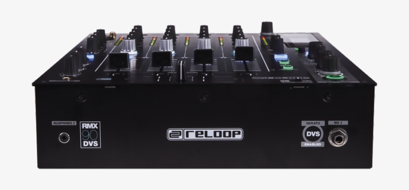 Reloop Rmx90dvs 4 1 Channel Digital Club Mixer With - Reloop Rmx-90 Dvs 4-channel Dj Mixer For Serato, transparent png #3730962