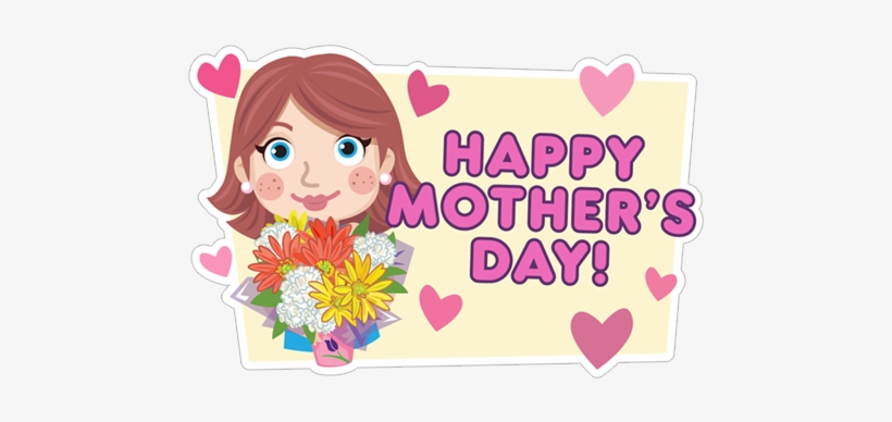 Happy Mother Day - Heart, transparent png #3731035