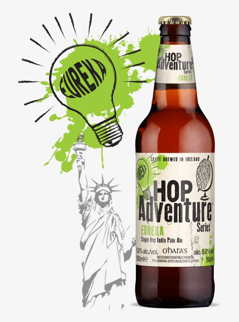 Eureka - O'hara's Hop Adventure Serie Styrian Wolf Biere Blonde, transparent png #3731085